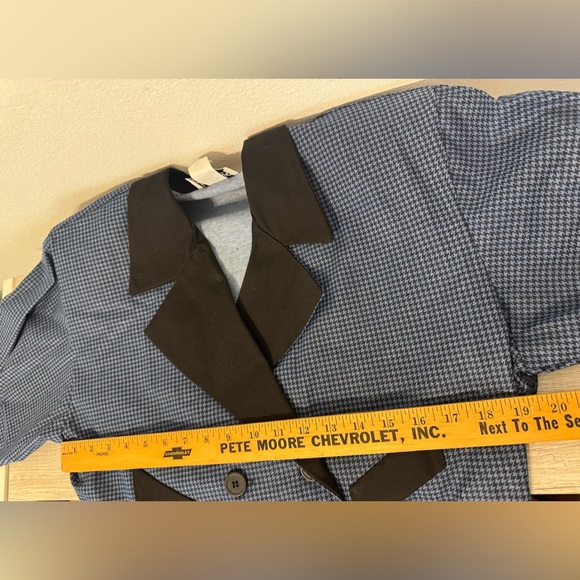 Vintage Banjo Jacket Western Rodeo Houndstooth Cropped Deadstock Size Large - Picture 6 of 11